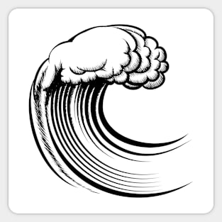 Wave Sign Sticker